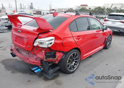 2018 Subaru Wrx Sti from USA, damaged, VIN JF1VA2M63J9830424
